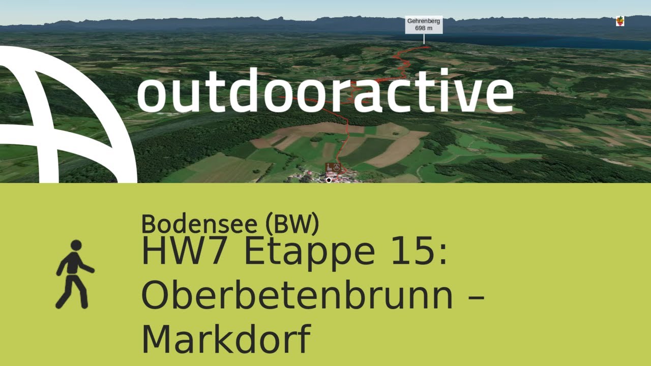 Wanderung am Bodensee (BW): HW7 Etappe 15: Oberbetenbrunn – Markdorf