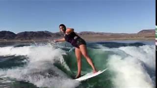 Wakesurfing trick: how to ride switch