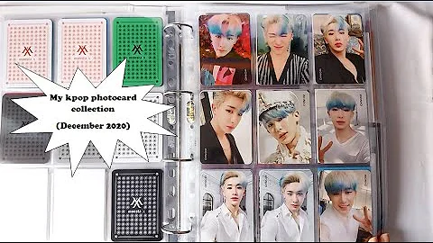 My kpop photocard collection (Monsta X / Wonho / Stray Kids / ATEEZ / B.A.P / etc.) ~ December 2020