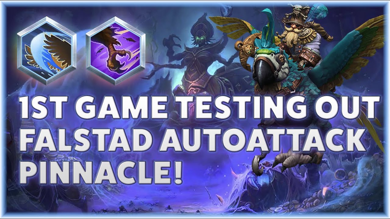 Falstad Gust - FIRST GAME TESTING OUT FALSTAD AUTOATTACK PINNACLE! - Grandmaster Storm League