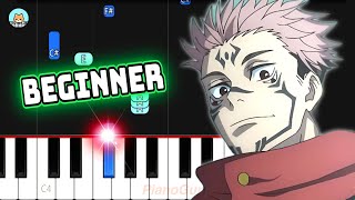 [full] Jujutsu Kaisen Season 2 OP 2 - "SPECIALZ" - BEGINNER Piano Tutorial & Sheet Music