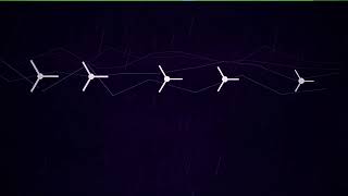 4K 8-Bit Vector FX Infinite Sci-Fi Turbines Cinematic Motion - Screensaver Loop