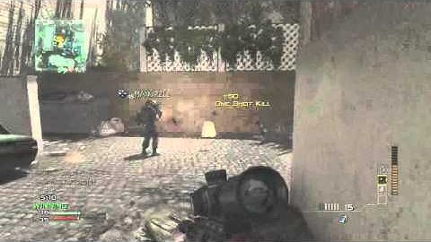 MW3 - AS50 Quickscope Kills on Resistance - Kill Confirmed
