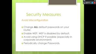 Wireless Attack Presentation: CIT 370