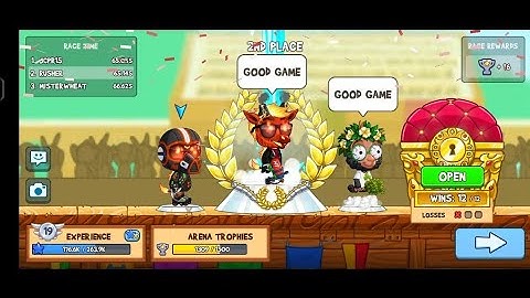 arena 12 wins gameplay - fun run 3