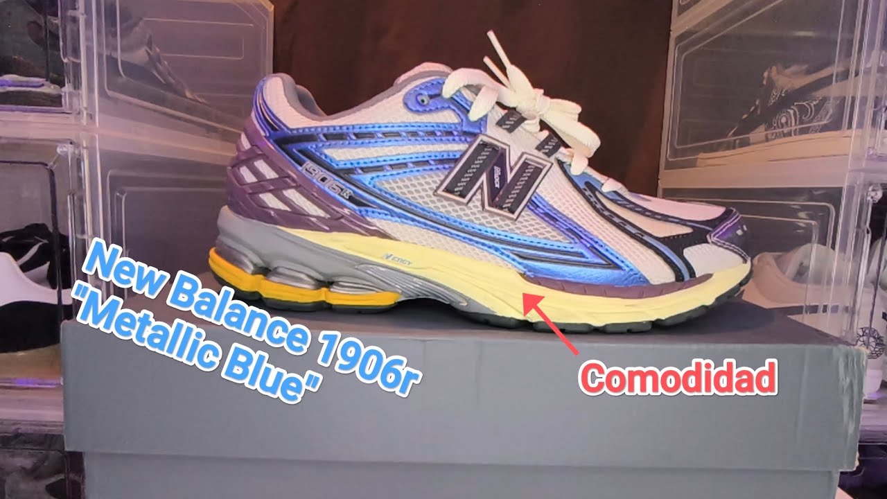 New Balance 1906R "Metallic Blue" / Unboxing / Review / On feet / Just one Word: Confort! 
