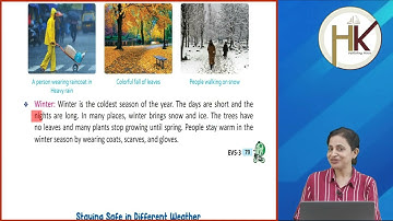 Ch 12 | HK | EVS | Class 3 |  Weather and Seasons  | For children