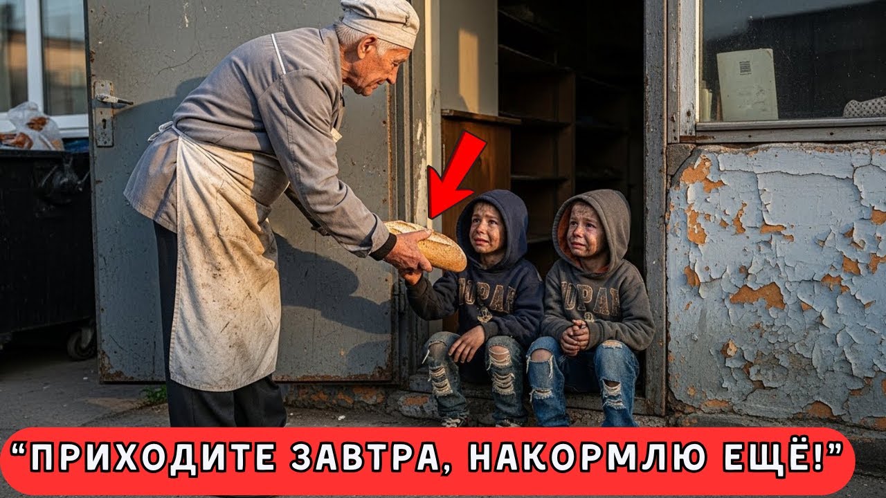 Бедный пекарь кормил голодных близнецов. Через 12 лет они вернулись на двух Mercedes и дали ему...