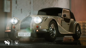Classic Car 02 / Unreal Engine 4 / Driveable