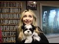 We make Sabrina Carpenter hold a PUPPY during our interview....