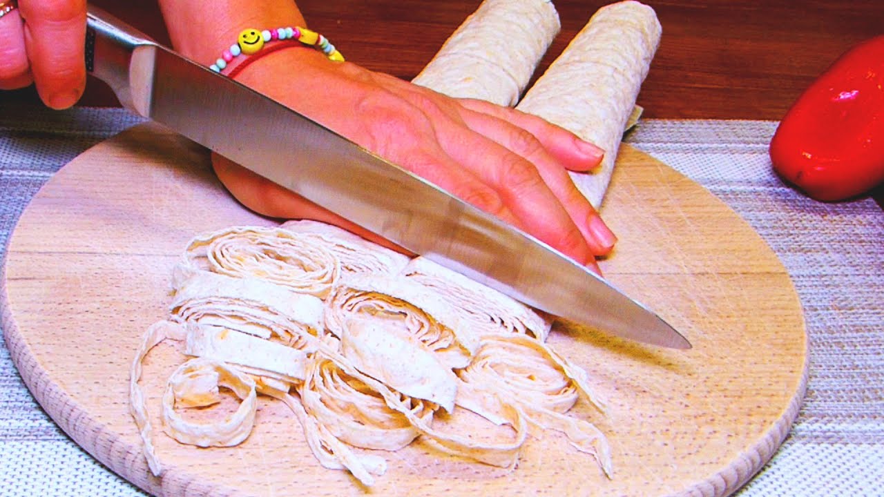 У Вас есть ЛАВАШ? Научила ВСЕХ подруг готовить такую ВКУСНЯТИНУ ...