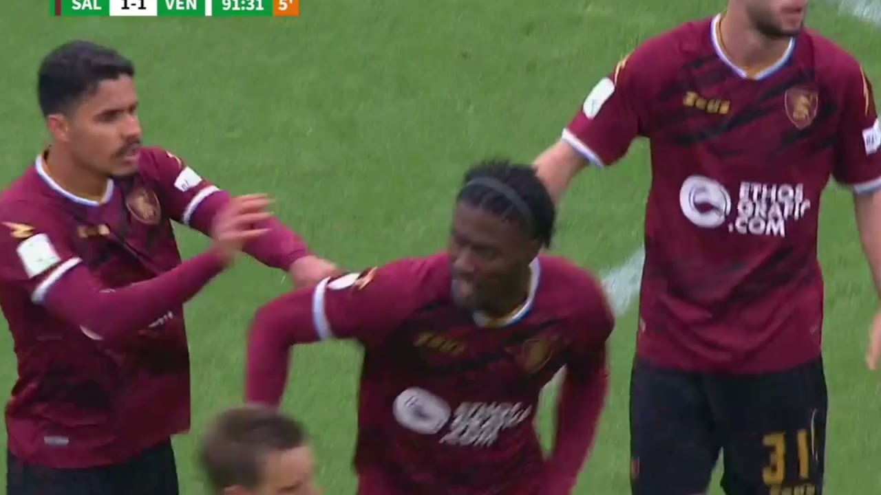 Salernitana-Venezia ,5 minuti finali !!!!