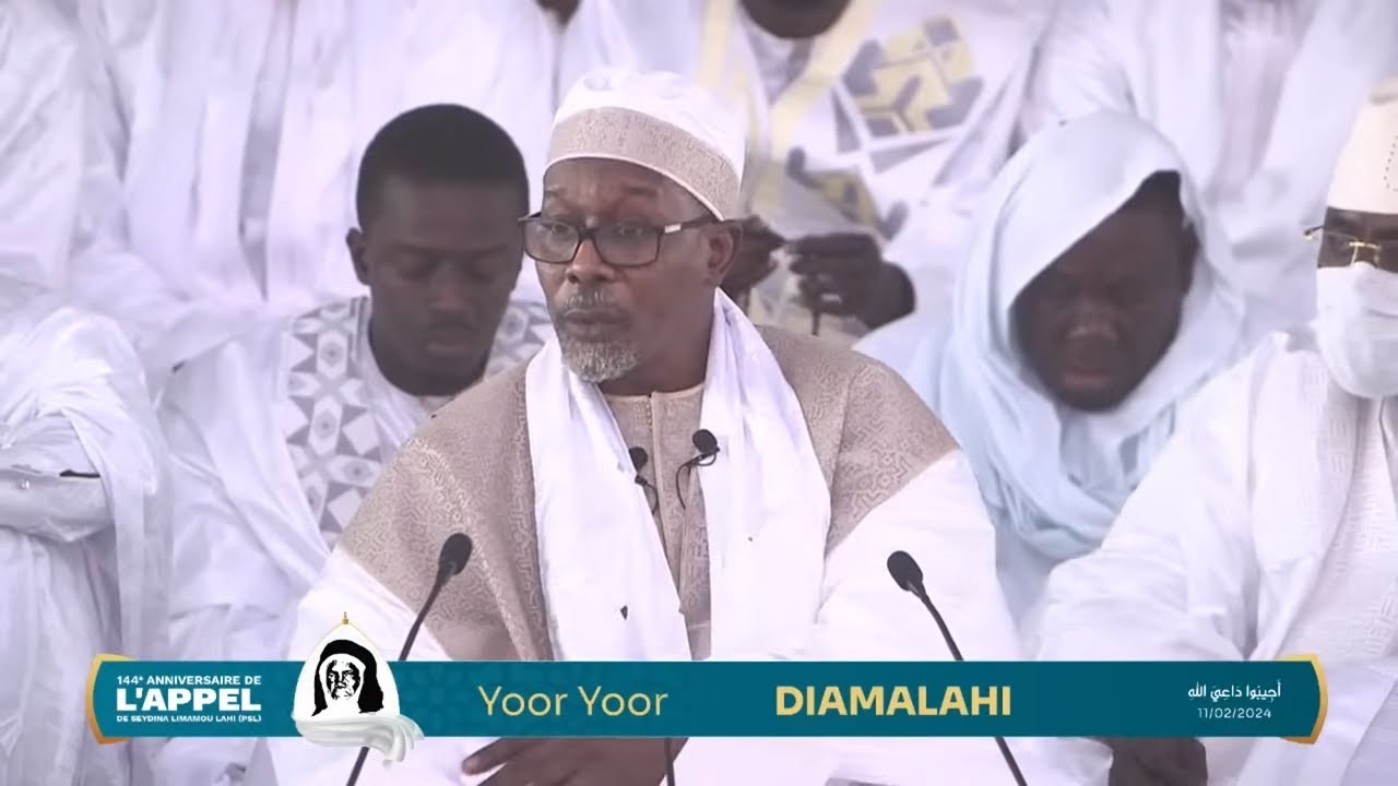 🔴🎥 DIRECT YOOR YOOR DIAMALAHI : 144éme ANNIVERSAIRE DE L'APPEL DE SEYDINA LIMAMOU (PSL)