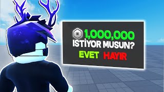 BEDAVA ROBUX VEREN OYUN YAPTIM!  ROBLOX Türkçe