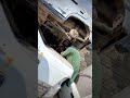 cutting a silancer sound box#autoparts #dieselengine #mechanic #hardworkworks