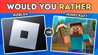 (100%) CANT CHOOSE | Would You Rather... | Gaming Edition 🎮👾