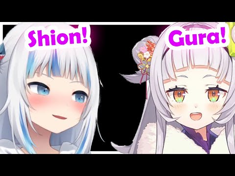 Gura Was Embarrassed Playing Video Games In Front Of Shion