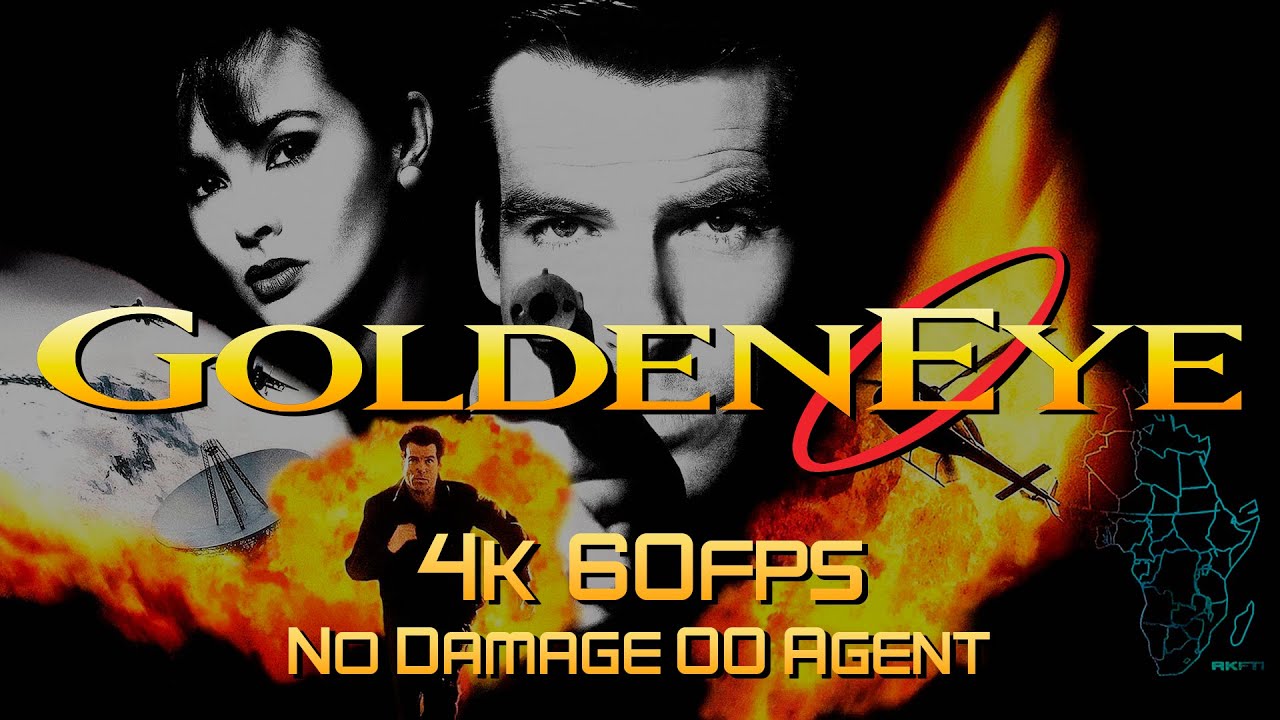 GoldenEye 007 N64 - Longplay - No Damage (4K 60FPS) 