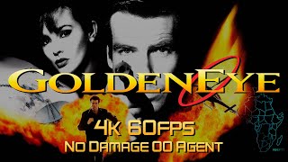 GoldenEye 007 N64  Longplay  No Damage (4K 60FPS)