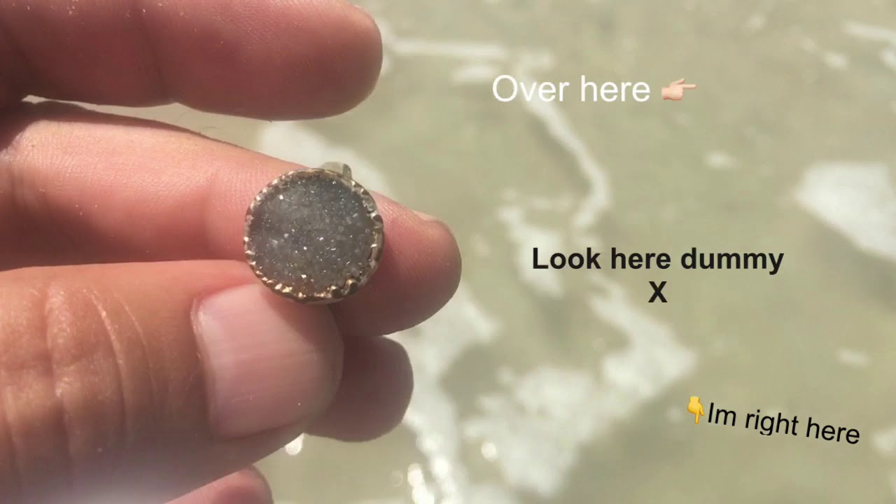Daytona Beach Florida metal detecting day 2. Rings YouTube