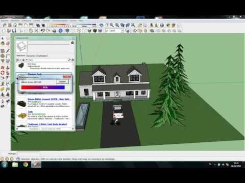 TUTORIAL: How to use the component function of Google Sketchup