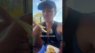 Brooke’s secret fuel? - McDonalds!