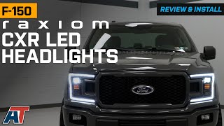 2018-2020 F-150 Raxiom CXR Series LED Headlights Review & Install