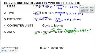 3U Basic Stuff - Conversion Examples