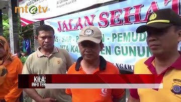 KIT 20180130 - DANRAMIL NGAWEN AJAK AMGGOTANYA JALAN SEHAT BERSAMA SATGAS MTA GUNUNGKIDUL