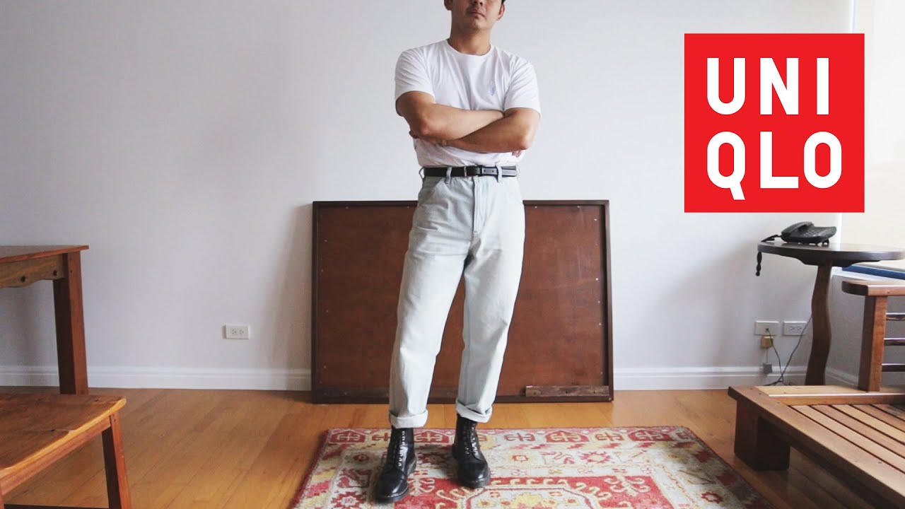 uniqlo skinny fit tapered jeans