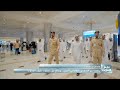 حمدان بن محمد يتفق د ســــير العمل في مطار دبي الدولي ويط لع على عمليات طيران الإمارات