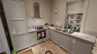 IKEA LERHYTTAN Kitchen Light Gray – Real Look & Detail Tour