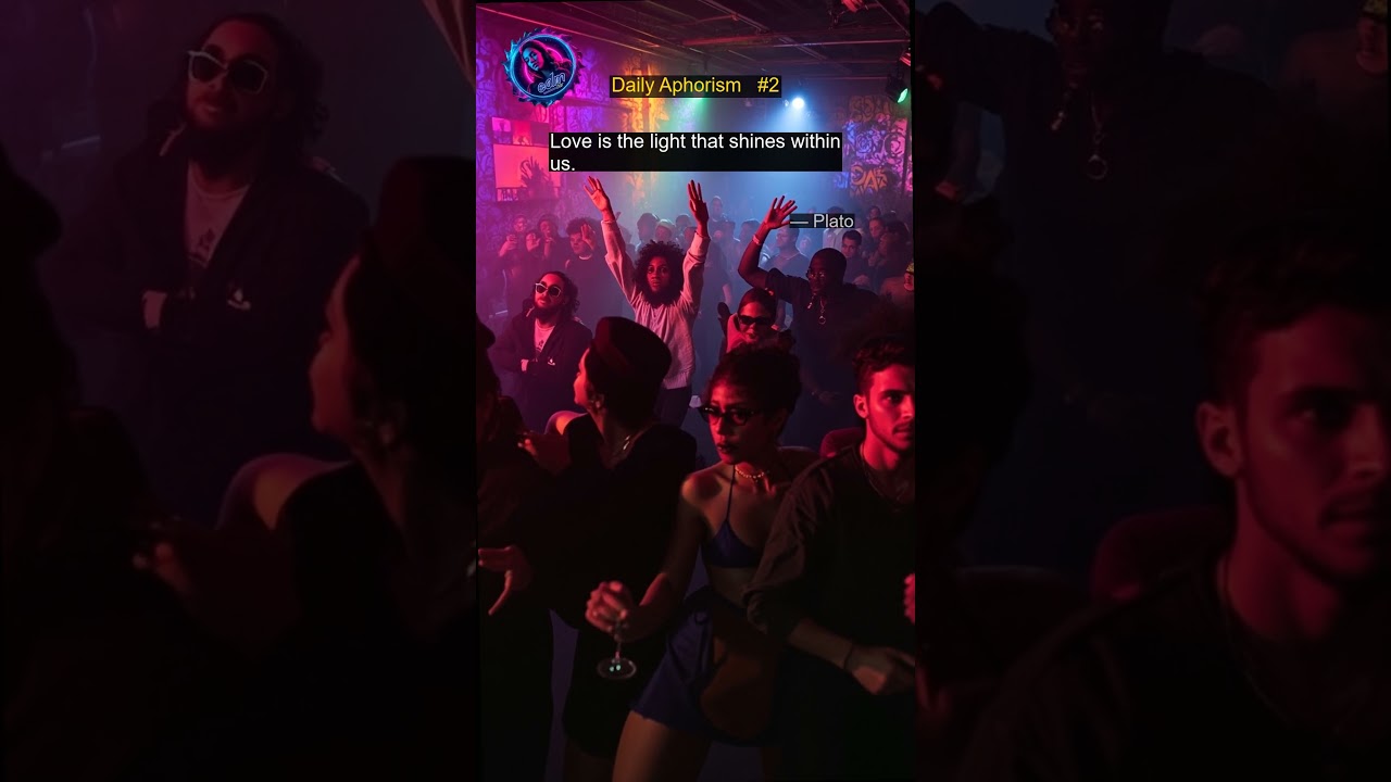 Daily Aphorisms with EDM Music  🎶   