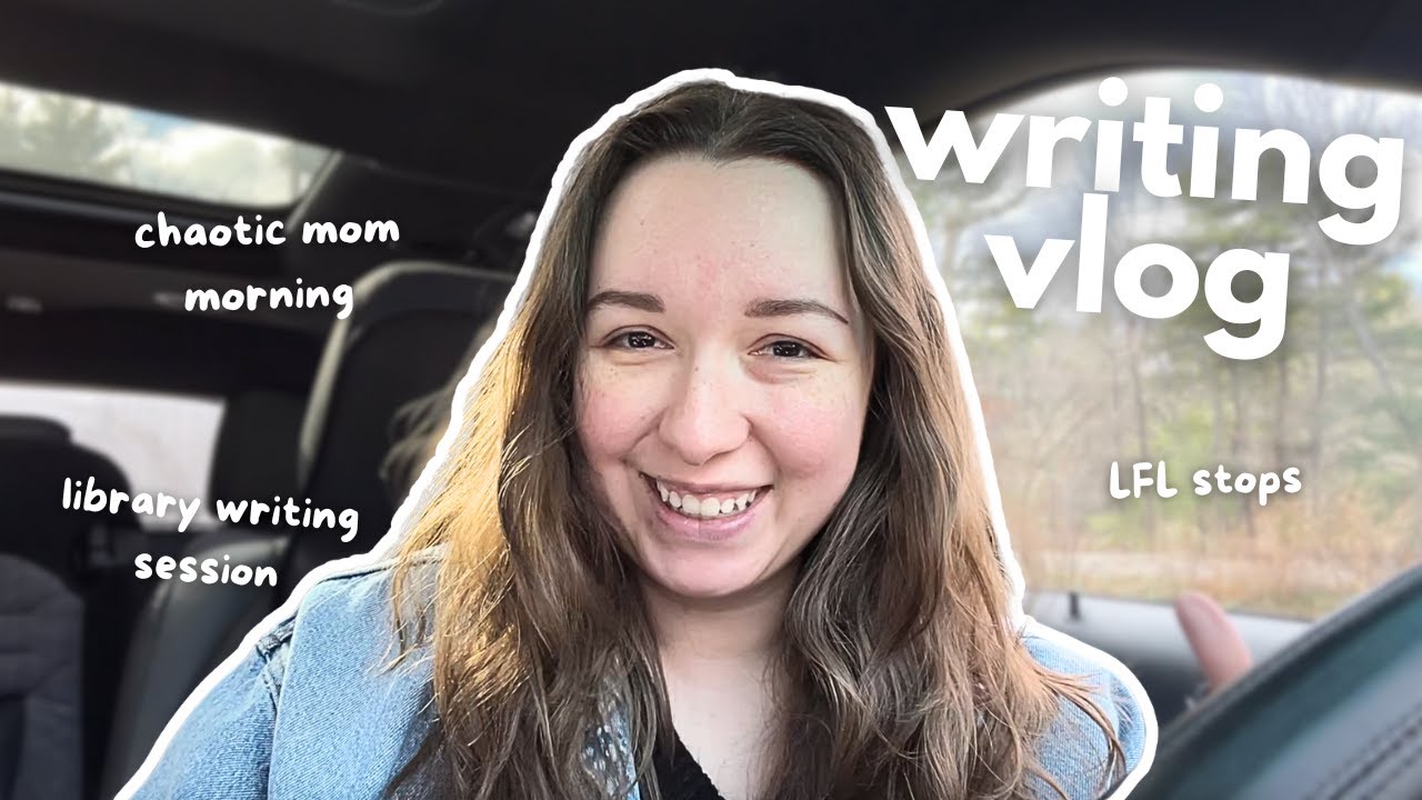 day in the life of a writer mom ✍🏻 chaotic morning, library writing session + little free libraries