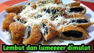 Goriorio pisang crispy bahan: 1 sisir kepok ( pilih yang hampir
matang) bungkus 2 renceng isinya 40 biji ) 5 sdm tepung terigu pan...