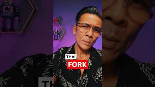 BASIC THAI LESSON : How to say FORK for Beginners & Travelers 🇹🇭🙏#shorts #learnthai #thailesson