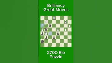 Brilliancy | 2700 Elo Puzzle | Subscribe for daily chess puzzle