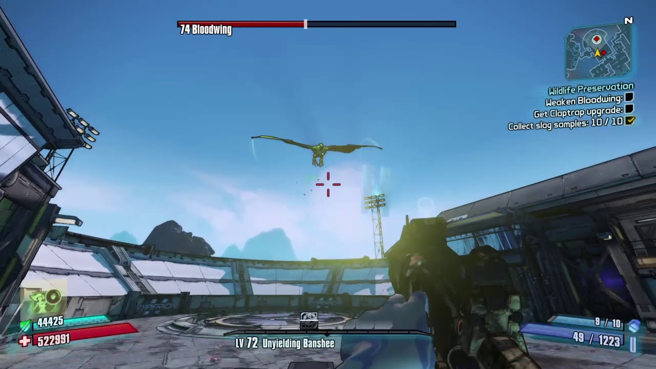 Borderlands 2 Level 50 Geared Maya in Level 72 UVHM Playthrough - Bloodwing