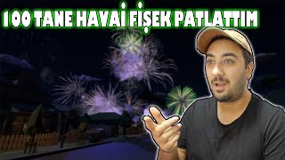 Torpi̇l Patlatirken Kendi̇mi̇ Patlattim Havai̇ Fi̇şek Si̇mülasyonu Fireworks Mania