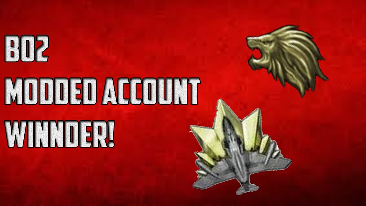 BO2 MODDED ACCOUNT GIVEAWAY!