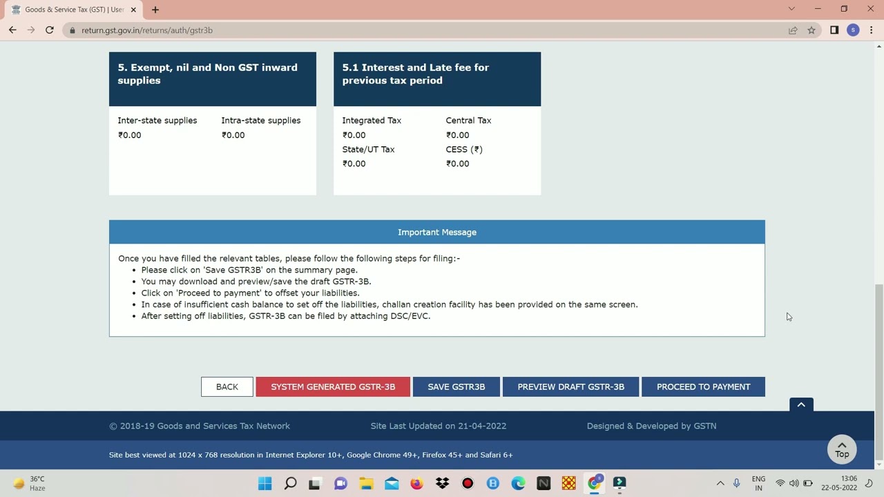 File GST Return live
