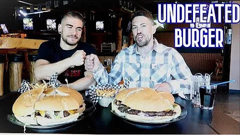 UNDEFEATED King Ralph Burger Challenge!!! | Medici...