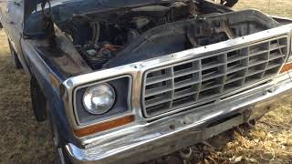 1979 ford f250 straight 6 startup