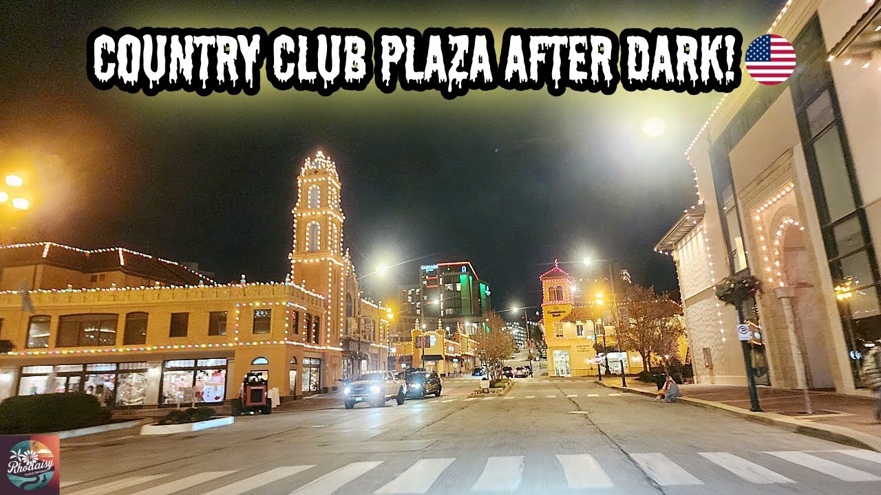 Festive Night Drive Through Kansas City’s Country Club Plaza Lights! 🇺🇸