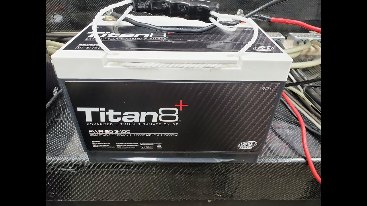 XS Power Titan8 Lithium Battery Test pt1 ***Insane Power, You Won't