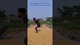 How to learn backflip tutorial #trending #viralreels #backflip #shorts
