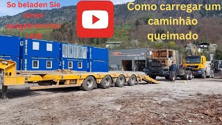 Verbrannte LKW ( Caminhao Queimado )