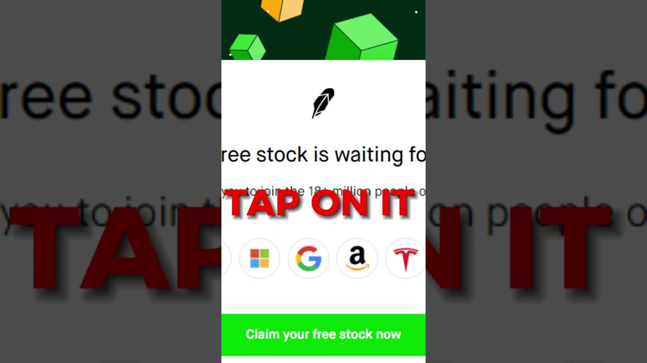FREE MONEY! Get Up To $200 Free Stocks on Robinhood 