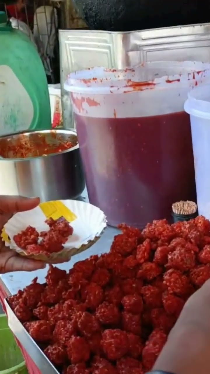 Street Style Manchurian Plate Of Mumbai Near Byculla Station East Street Style Manchurian Plate Of Mumbai Near Byculla Station East