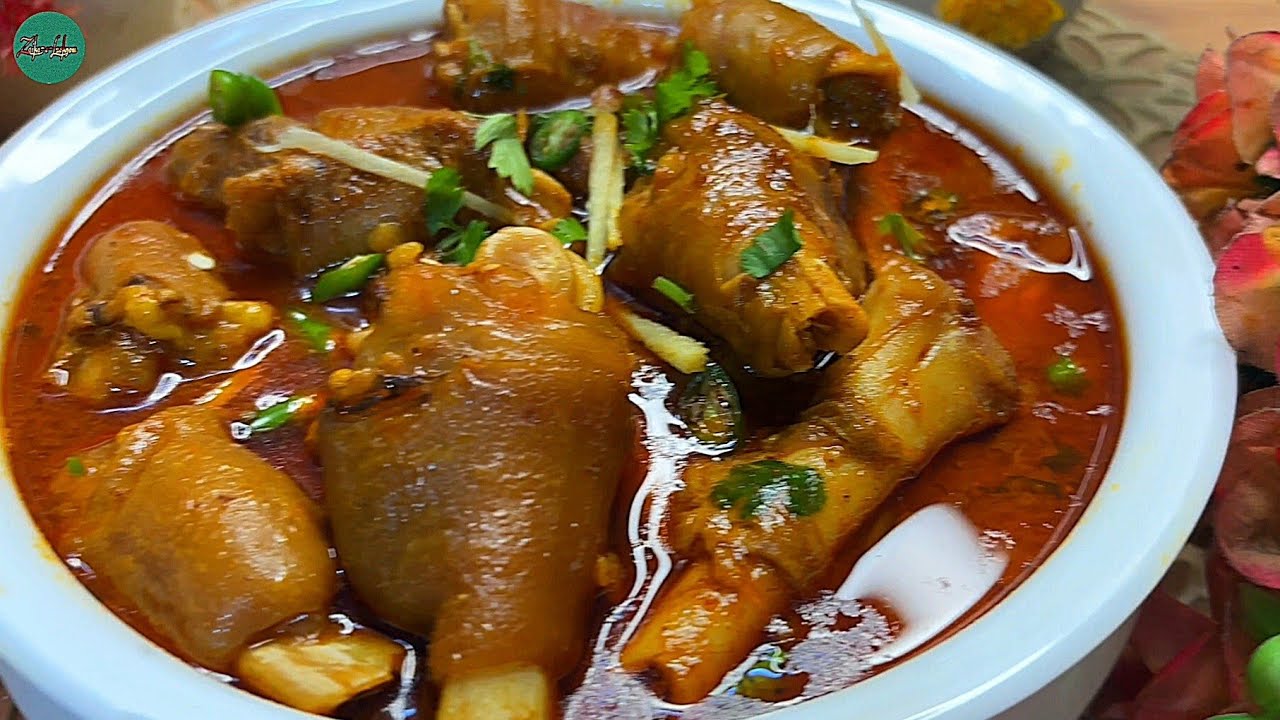 Authentic Mutton Paye Recipe | Slow Cooked Desi Style Paye ka Lazeez Salan